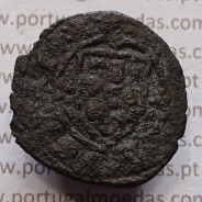 Ceitil Cobre de D. Afonso V (1438 -1481), Ceitil (1/6 Real Branco) Tipologia do catálogo F. Magro 9º Grupo - A5.9.1.1