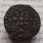 Ceitil Cobre de D. Afonso V (1438 -1481), Ceitil (1/6 Real Branco) Tipologia do catálogo F. Magro 9º Grupo - A5.9.2.1
