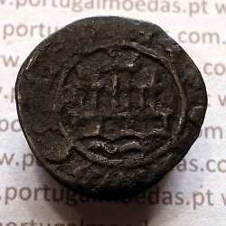 Ceitil Cobre de D. Afonso V (1438 -1481), Ceitil (1/6 Real Branco) Tipologia do catálogo F. Magro 9º Grupo - A5.9.2.1