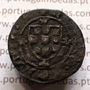 Ceitil Cobre de D. Afonso V (1438 -1481), Ceitil (1/6 Real Branco) Tipologia do catálogo F. Magro 9º Grupo - A5.9.2.1