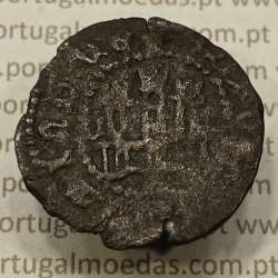 Ceitil Cobre de D. Afonso V (1438 -1481), Ceitil (1/6 Real Branco) Tipologia do catálogo F. Magro 9º Grupo - A5.9.2.5