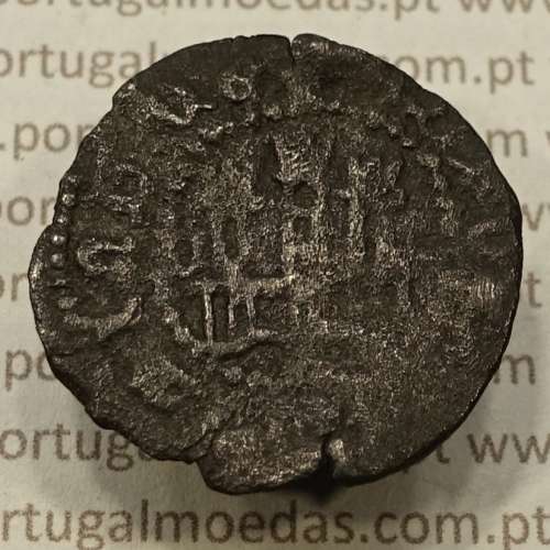 Ceitil Cobre de D. Afonso V (1438 -1481), Ceitil (1/6 Real Branco) Tipologia do catálogo F. Magro 9º Grupo - A5.9.2.5