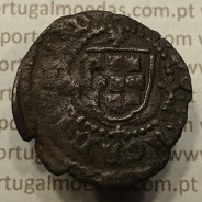 Ceitil Cobre de D. Afonso V (1438 -1481), Ceitil (1/6 Real Branco) Tipologia do catálogo F. Magro 9º Grupo - A5.9.2.5
