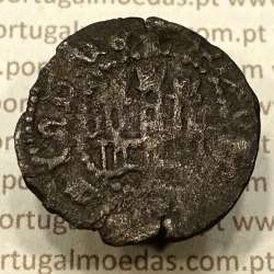 Ceitil Cobre de D. Afonso V (1438 -1481), Ceitil (1/6 Real Branco) Tipologia do catálogo F. Magro 9º Grupo - A5.9.2.5