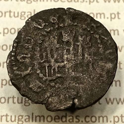 Ceitil Cobre de D. Afonso V (1438 -1481), Ceitil (1/6 Real Branco) Tipologia do catálogo F. Magro 9º Grupo - A5.9.2.5