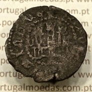 Ceitil Cobre de D. Afonso V (1438 -1481), Ceitil (1/6 Real Branco) Tipologia do catálogo F. Magro 9º Grupo - A5.9.2.5