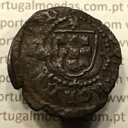 Ceitil Cobre de D. Afonso V (1438 -1481), Ceitil (1/6 Real Branco) Tipologia do catálogo F. Magro 9º Grupo - A5.9.2.5