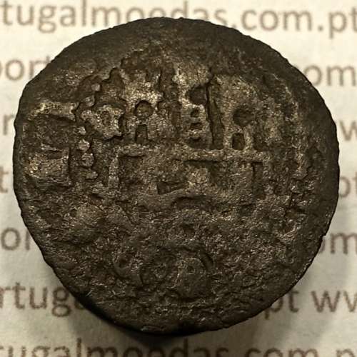 Ceitil Cobre de D. Afonso V (1438 -1481), Ceitil (1/6 Real Branco) Tipologia do catálogo F. Magro 9º Grupo - A5.9.2.5