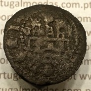 Ceitil Cobre de D. Afonso V (1438 -1481), Ceitil (1/6 Real Branco) Tipologia do catálogo F. Magro 9º Grupo - A5.9.2.5