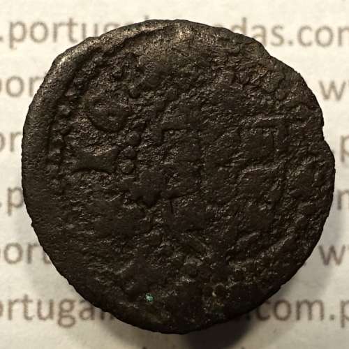 Ceitil Cobre de D. Afonso V (1438 -1481), Ceitil (1/6 Real Branco) Tipologia do catálogo F. Magro 9º Grupo - A5.9.2.5