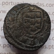 Ceitil Cobre de D. Afonso V (1438 -1481), Ceitil (1/6 Real Branco) Tipologia do catálogo F. Magro 9º Grupo - A5.9.2.5 variante ?