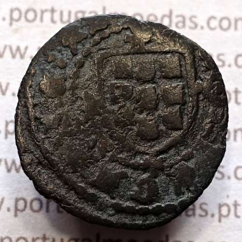 Ceitil Cobre de D. Afonso V (1438 -1481), Ceitil (1/6 Real Branco) Tipologia do catálogo F. Magro 9º Grupo - A5.9.2.5 variante ?
