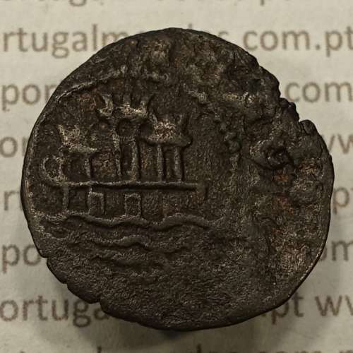 Ceitil Cobre de D. Afonso V (1438 -1481), Ceitil (1/6 Real Branco) Tipologia do catálogo F. Magro 9º Grupo - A5.9.2.8