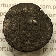 Ceitil Cobre de D. Afonso V (1438 -1481), Ceitil (1/6 Real Branco) Tipologia do catálogo F. Magro 9º Grupo - A5.9.2.8