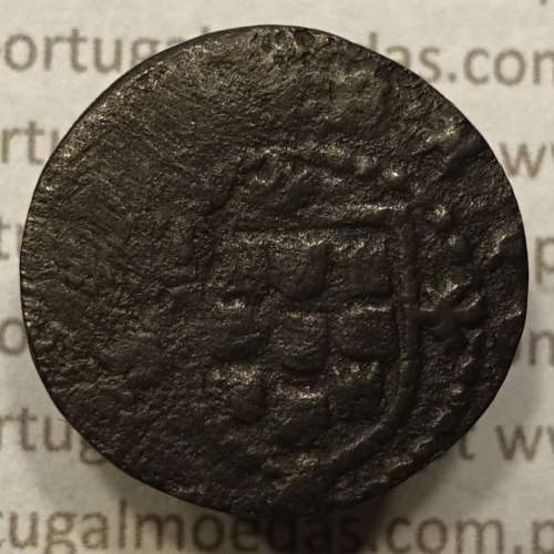 Ceitil Cobre de D. Afonso V (1438 -1481), Ceitil (1/6 Real Branco) Tipologia do catálogo F. Magro 9º Grupo - A5.9.2.10