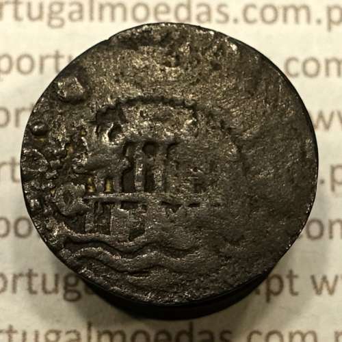 Ceitil Cobre de D. Afonso V (1438 -1481), Ceitil (1/6 Real Branco) Tipologia do catálogo F. Magro 9º Grupo - A5.9.2.10