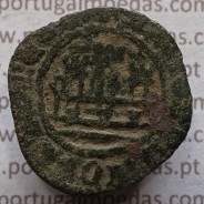 Ceitil Cobre de D. Afonso V (1438 -1481), Ceitil (1/6 Real Branco) Tipologia do catálogo F. Magro 9º Grupo - A5.9.2.17