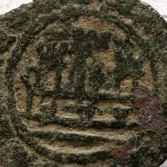 Ceitil Cobre de D. Afonso V (1438 -1481), Ceitil (1/6 Real Branco) Tipologia do catálogo F. Magro 9º Grupo - A5.9.2.17