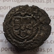 Ceitil Cobre de D. Afonso V (1438 -1481), Ceitil (1/6 Real Branco) Tipologia do catálogo F. Magro 9º Grupo - A5.9.2.33