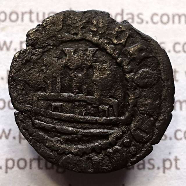 Ceitil Cobre de D. Afonso V (1438 -1481), Ceitil (1/6 Real Branco) Tipologia do catálogo F. Magro 9º Grupo - A5.9.2.33