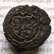 Ceitil Cobre de D. Afonso V (1438 -1481), Ceitil (1/6 Real Branco) Tipologia do catálogo F. Magro 9º Grupo - A5.9.2.33