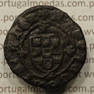 Ceitil Cobre de D. Afonso V (1438 -1481), Ceitil (1/6 Real Branco) Tipologia do catálogo F. Magro 9º Grupo - A5.9.2.34