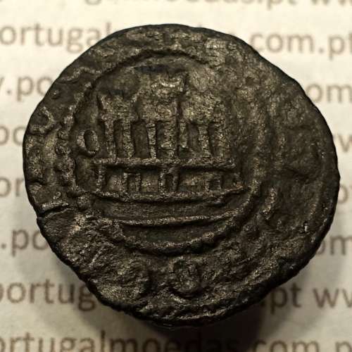 Ceitil Cobre de D. Afonso V (1438 -1481), Ceitil (1/6 Real Branco) Tipologia do catálogo F. Magro 9º Grupo - A5.9.2.34