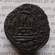 Ceitil Cobre de D. Afonso V (1438 -1481), Ceitil (1/6 Real Branco) Tipologia do catálogo F. Magro 9º Grupo - A5.9.2.35