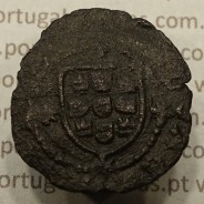Ceitil Cobre de D. Afonso V (1438 -1481), Ceitil (1/6 Real Branco) Tipologia do catálogo F. Magro 9º Grupo - A5.9.2.8