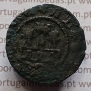 Ceitil Cobre de D. Afonso V (1438 -1481), Ceitil (1/6 Real Branco) Tipologia do catálogo F. Magro 9º Grupo - A5.9.12.9