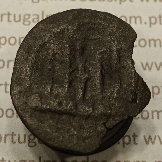 Ceitil Cobre de D. Afonso V (1438 -1481), Ceitil (1/6 Real Branco) Tipologia do catálogo F. Magro 5º Grupo - A5.5.2.1