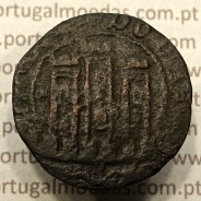 Ceitil Cobre de D. Afonso V (1438 -1481), Ceitil (1/6 Real Branco) Tipologia do catálogo F. Magro 5º Grupo - A5.5.3.1