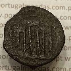 Ceitil Cobre de D. Afonso V (1438 -1481), Ceitil (1/6 Real Branco) Tipologia do catálogo F. Magro 5º Grupo - A5.5.4.1