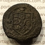 Ceitil Cobre de D. Afonso V (1438 -1481), Ceitil (1/6 Real Branco) Tipologia do catálogo F. Magro 5º Grupo - A5.5.4.1