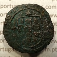 Ceitil Cobre de D. Afonso V (1438 -1481), Ceitil (1/6 Real Branco) Tipologia do catálogo F. Magro 5º Grupo - A5.5.4.3