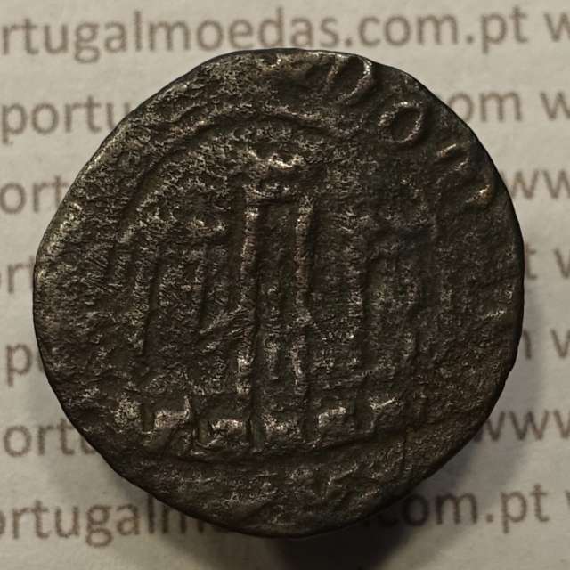 Ceitil Cobre de D. Afonso V (1438 -1481), Ceitil (1/6 Real Branco) Tipologia do catálogo F. Magro 5º Grupo - A5.5.4.3