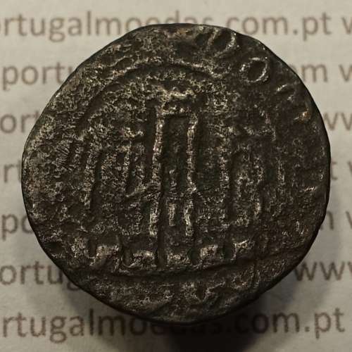 Ceitil Cobre de D. Afonso V (1438 -1481), Ceitil (1/6 Real Branco) Tipologia do catálogo F. Magro 5º Grupo - A5.5.4.3