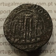 Ceitil Cobre de D. Afonso V (1438 -1481), Ceitil (1/6 Real Branco) Tipologia do catálogo F. Magro 5º Grupo - A5.5.4.3