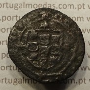 Ceitil Cobre de D. Afonso V (1438 -1481), Ceitil (1/6 Real Branco) Tipologia do catálogo F. Magro 5º Grupo - A5.5.4.3