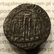 Ceitil Cobre de D. Afonso V (1438 -1481), Ceitil (1/6 Real Branco) Tipologia do catálogo F. Magro 5º Grupo - A5.5.4.3