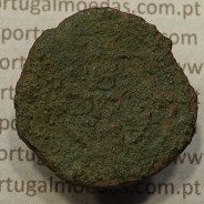 Ceitil Cobre de D. Afonso V (1438 -1481), Ceitil (1/6 Real Branco) Tipologia do catálogo F. Magro 5º Grupo - Não catalogado
