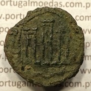 Ceitil Cobre de D. Afonso V (1438 -1481), Ceitil (1/6 Real Branco) Tipologia do catálogo F. Magro 5º Grupo - Não catalogado