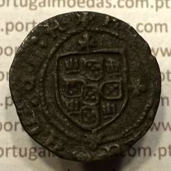 Ceitil Cobre de D. Afonso V (1438 -1481), Ceitil (1/6 Real Branco) Tipologia do catálogo F. Magro 5º Grupo - Não catalogado