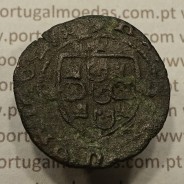 Ceitil Cobre de D. Afonso V (1438 -1481), Ceitil (1/6 Real Branco) Tipologia do catálogo F. Magro 5º Grupo - Não catalogado