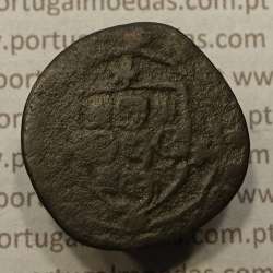 Ceitil Cobre de D. Afonso V (1438 -1481), Ceitil (1/6 Real Branco) Tipologia do catálogo F. Magro 5º Grupo - Não catalogado