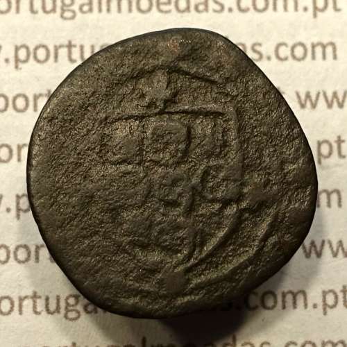 Ceitil Cobre de D. Afonso V (1438 -1481), Ceitil (1/6 Real Branco) Tipologia do catálogo F. Magro 5º Grupo - Não catalogado