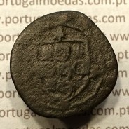 Ceitil Cobre de D. Afonso V (1438 -1481), Ceitil (1/6 Real Branco) Tipologia do catálogo F. Magro 5º Grupo - Não catalogado