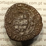 Ceitil Cobre de D. Afonso V (1438 -1481), Ceitil (1/6 Real Branco) Tipologia do catálogo F. Magro 5º Grupo - A5.5.5.2
