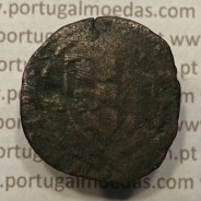 Ceitil Cobre de D. Afonso V (1438 -1481), Ceitil (1/6 Real Branco) Tipologia do catálogo F. Magro 5º Grupo - A5.5.3.3