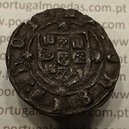Ceitil Cobre de D. Afonso V (1438 -1481), Ceitil (1/6 Real Branco) Tipologia do catálogo F. Magro 6º Grupo - A5.6.1.8